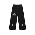 Snow Washed Raw Edge Sweatpants