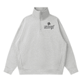 Quarter-Zip Drop Shoulder Sweatshirt
